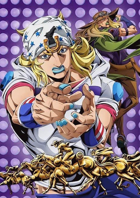 STEEL BALL RUN JoJo's Bizarre Adventure 1st STAGE poster